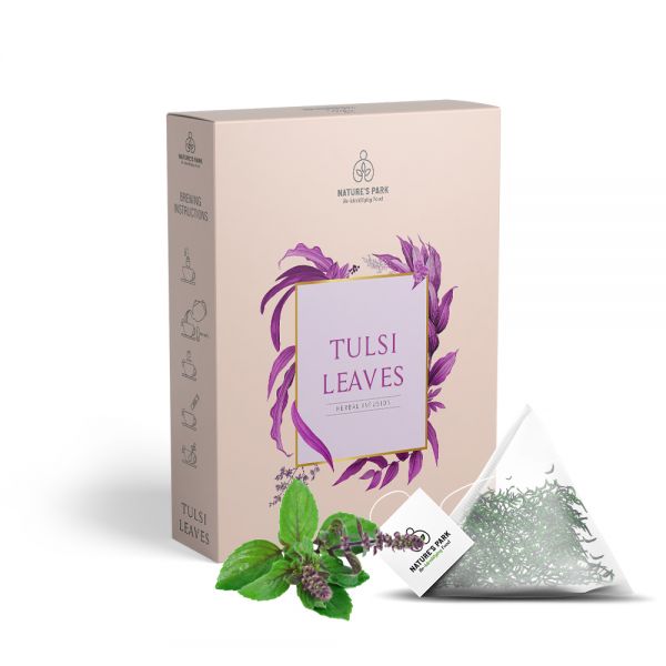 Tulsi Leaves Herbal Infusion (Pyramid Infusion Bags-5) Wemy Store