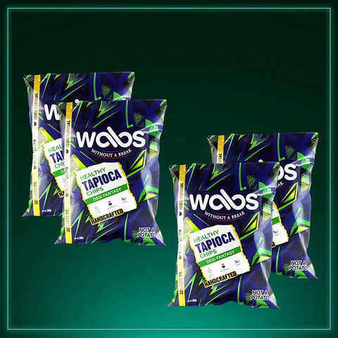 WABS Healthy Tapioca Chips Desi Fantasy (200gm) Wemy Store