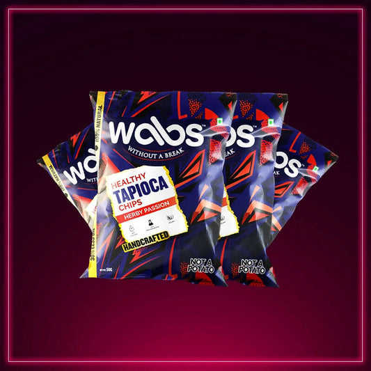 WABS Healthy Tapioca Chips Herby Passion(200gm) Wemy Store