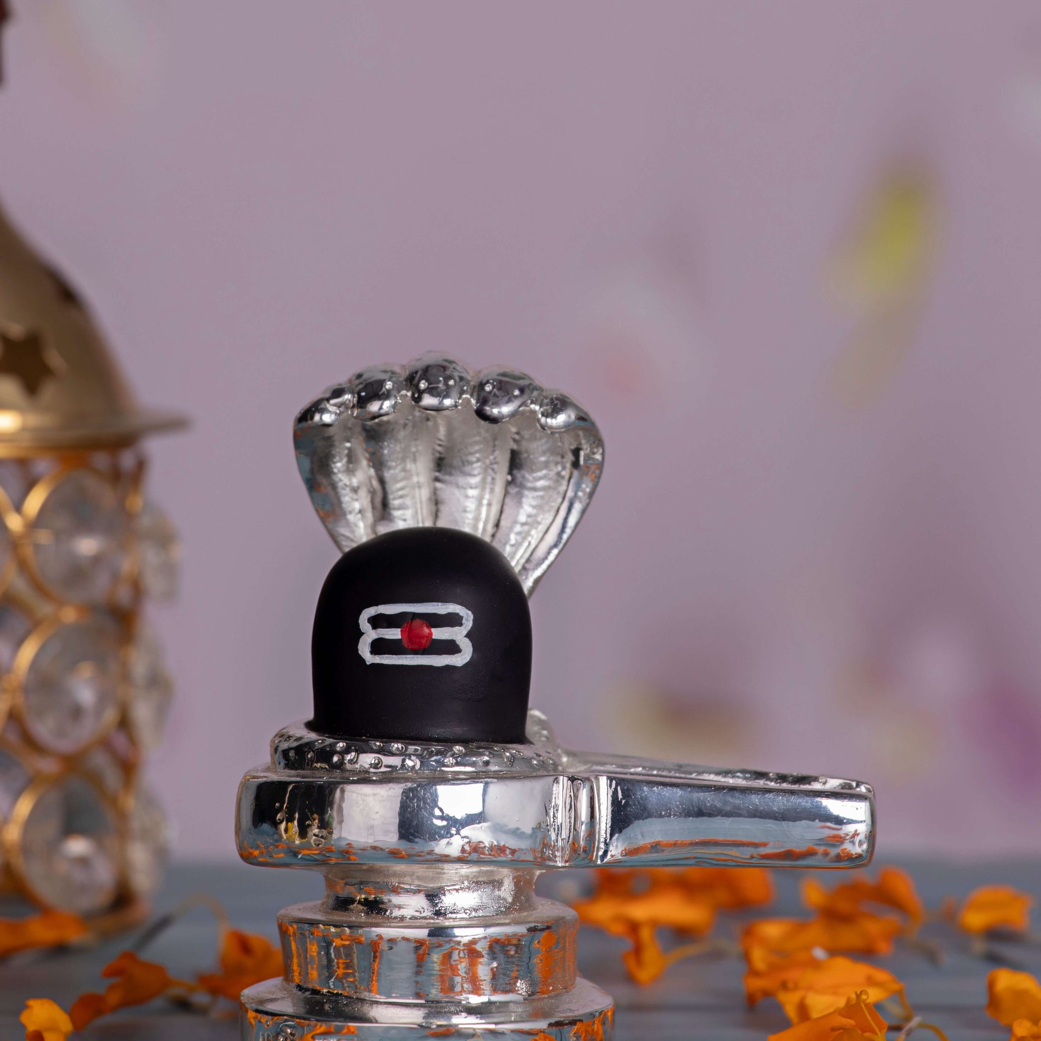 Shivling with base (3 inches)