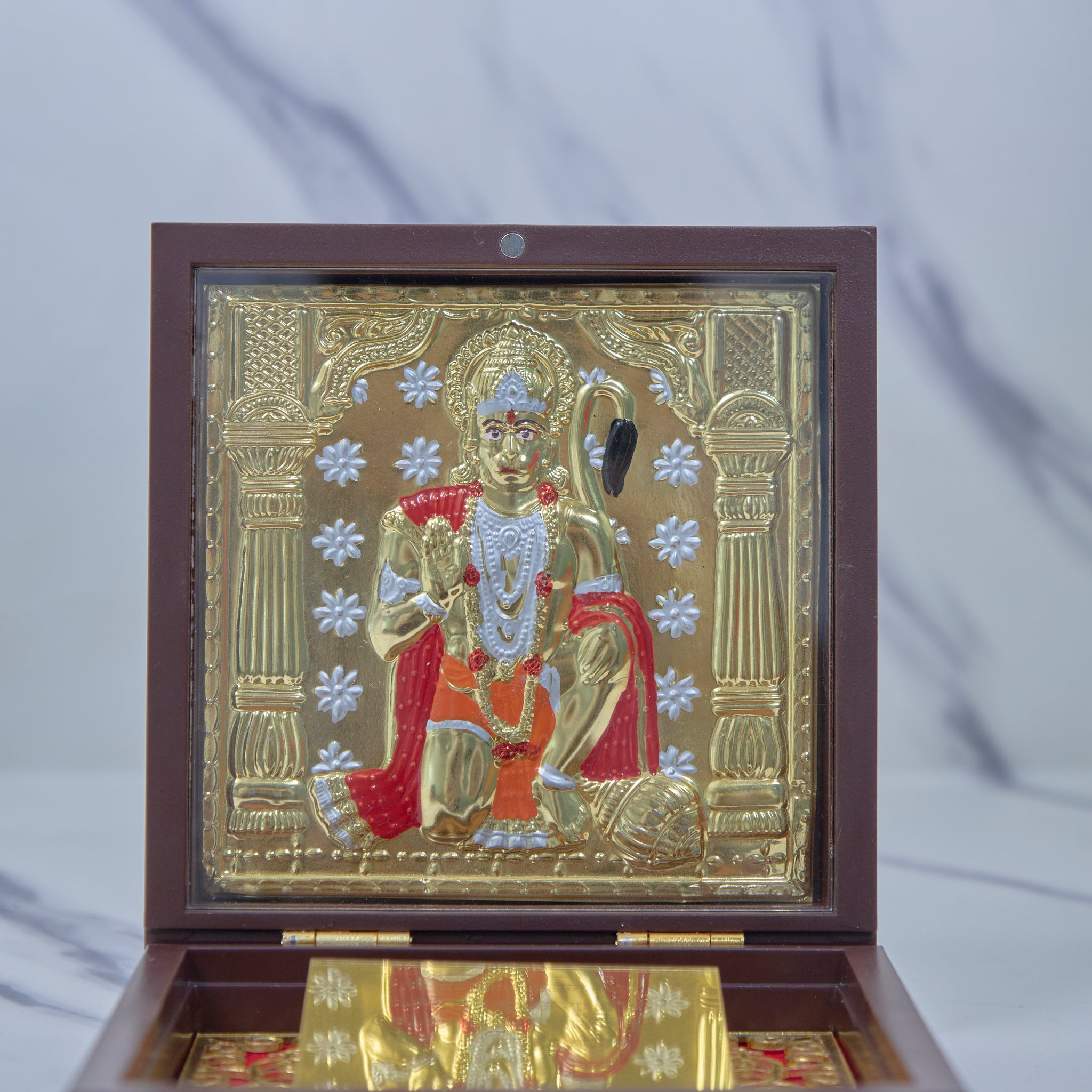Medium Lord Hanuman Pocket Temple for Gifting and Home Decor