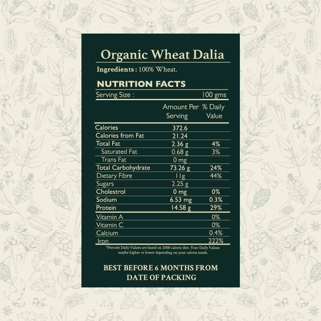 Whole Wheat Daliya-500 g Wemy Store