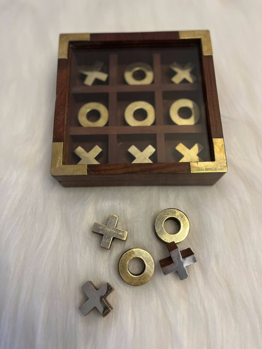 Wooden Tic Tac Toe Wemy Store