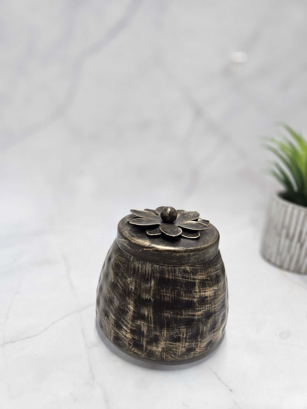 Metal Brass Finishing Jar