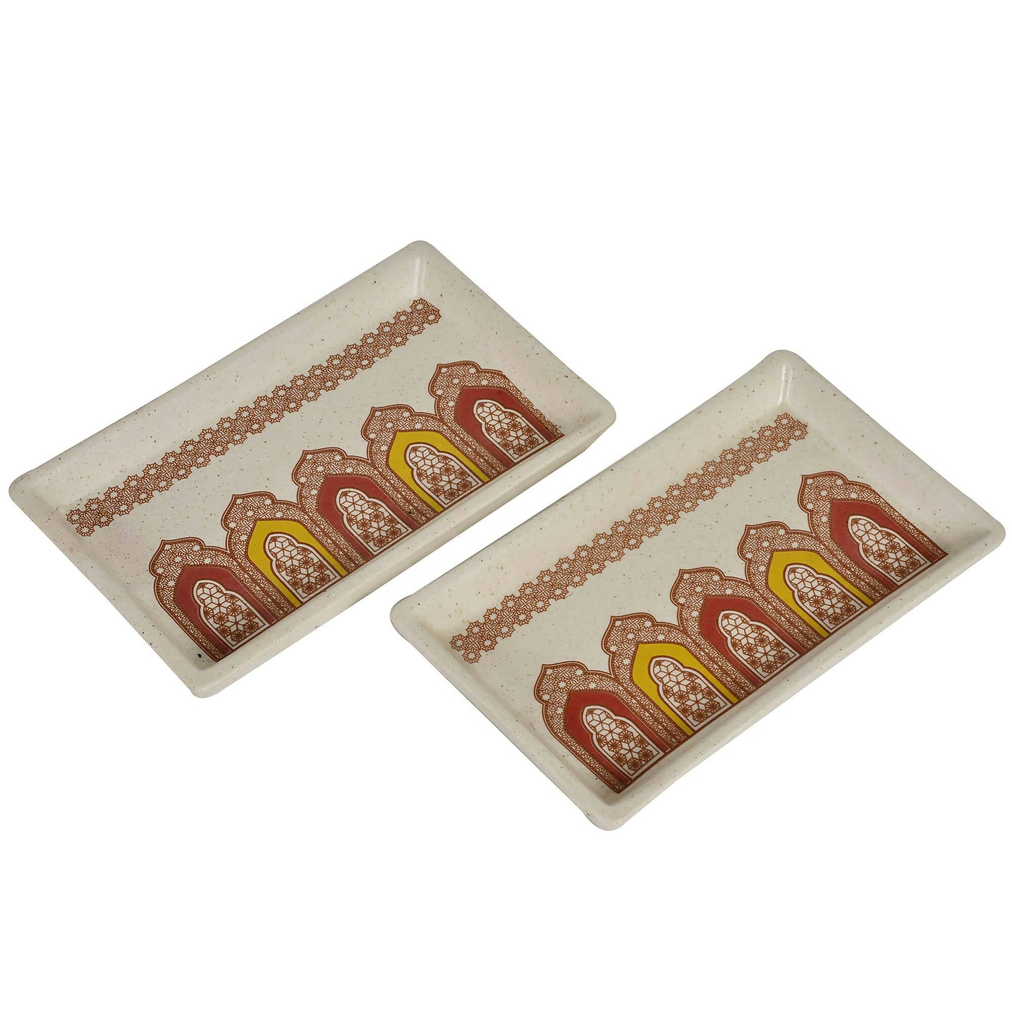 Touch of Regalia Multipurpose Platters- Set of Two