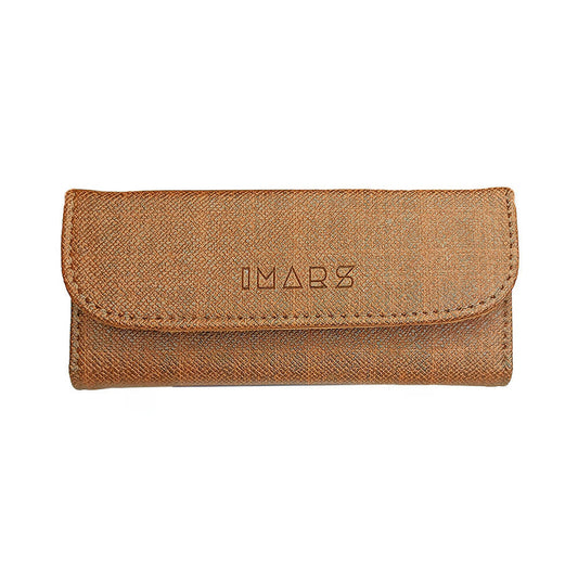 IMARS Unisex Light Weight Brown Spectacle Case