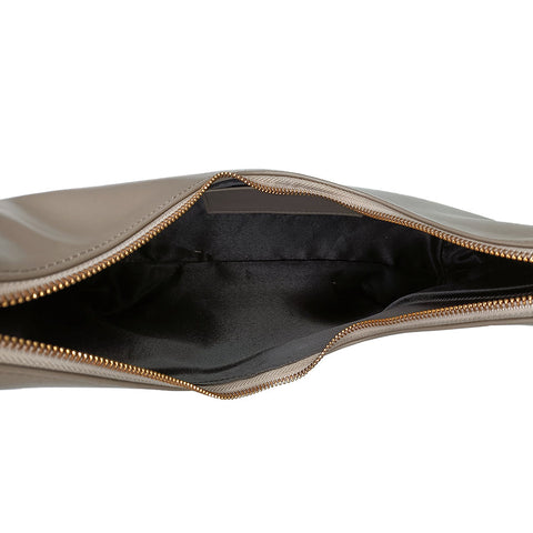 IMARS Large Textured Mouse Brown Hobo Bag - Spacious & Stylish