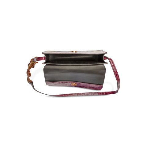 IMARS Stylish Crossbody Rose Bud Cherry For Women & Girls (Baguette) Made With Faux Leather