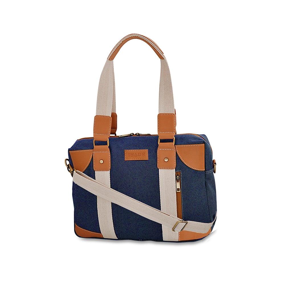 IMARS Stylish Handbag Denim Blue For Women & Girls (Messenger Bag) Made With Canvas