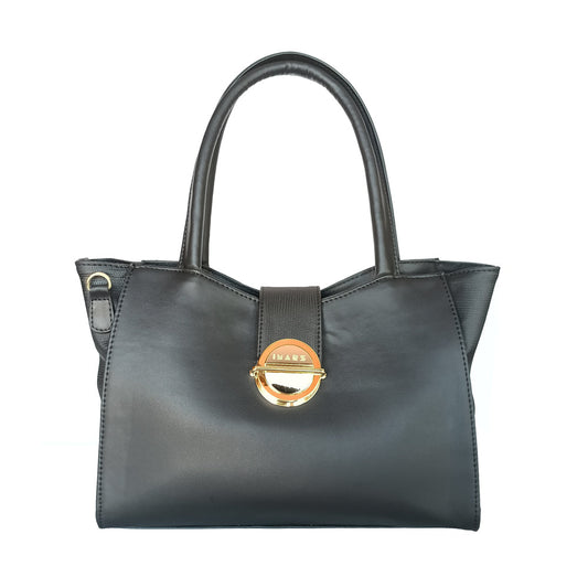 IMARS Stylish Handbag Black For Women & Girls (Shoulder Bag) Made With Vegan Leather
