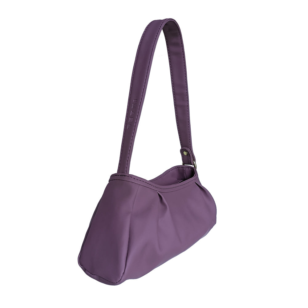 IMARS Stylish Handbag Mauve For Women & Girls (Baguette Bag) Made With Faux Leather