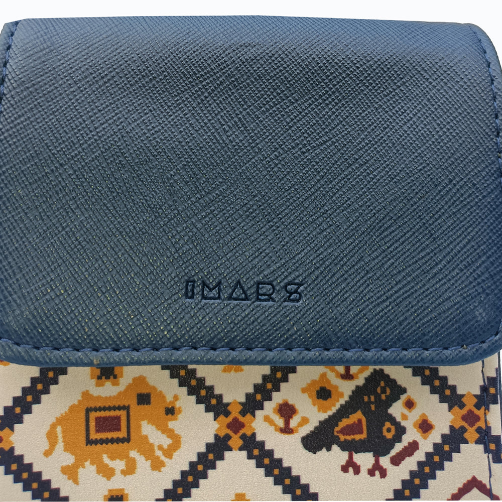 IMARS Stylish Crossbody Blue For Women & Girls (Mobile Bag) Made With Faux Leather