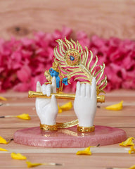 Krishnaji Divine Hands Idol for Gifting and Home Decor (4.5 inches)