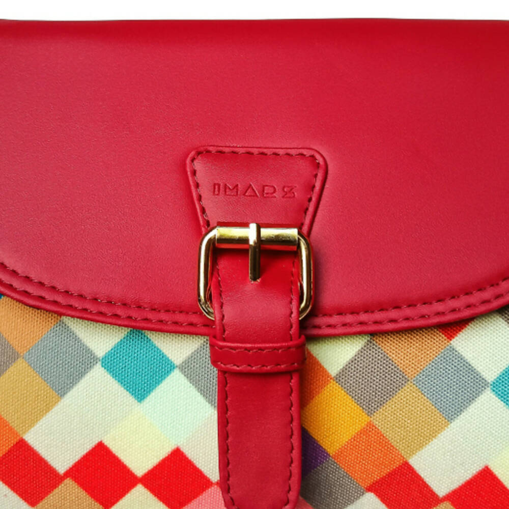 IMARS Stylish Crossbody Red For Women & Girls (Crossbody) Made With Faux Leather