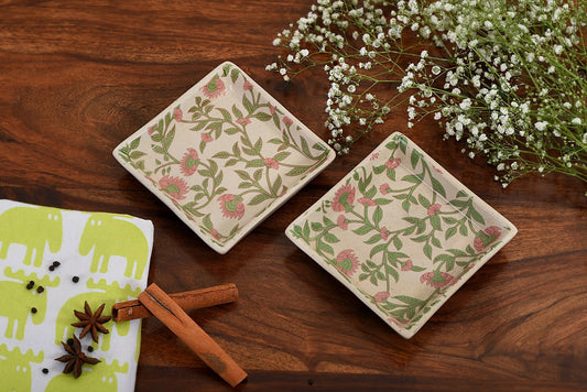 Whispers of spring Multipurpose Platters - Set of two