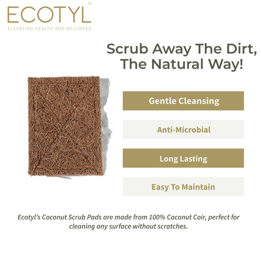 Coconut Scrub Pad - Set of 5 (5 Pc)