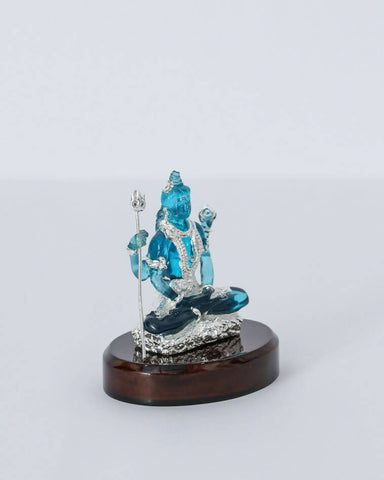 lord shiva Lmitation Glass Sculpture(Pre Order)