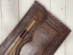 Leather Diary with wooden pencil